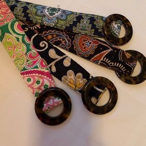 Vera Bradley Belts (4)